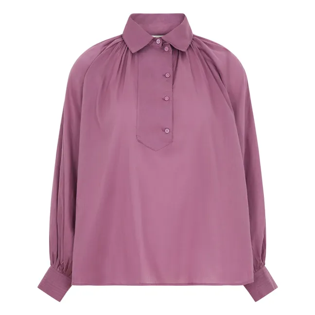 Blusa Jeanne Voile de Coton | Violeta