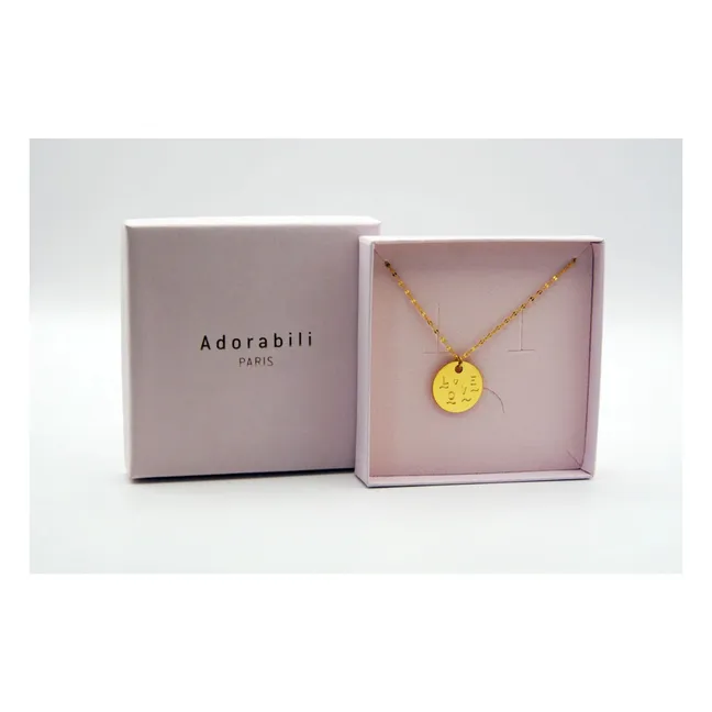 Medalla Big Love | Dorado