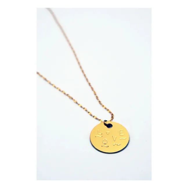 Medalla Big Love | Dorado