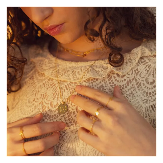 Medalla Big Love | Dorado