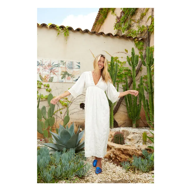 Sandalias Alegre Metallic | Azul