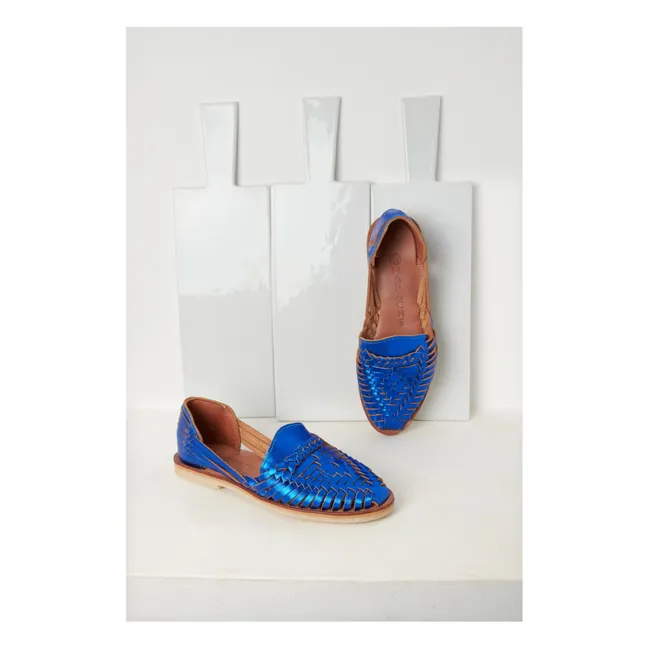 Sandalias Alegre Metallic | Azul