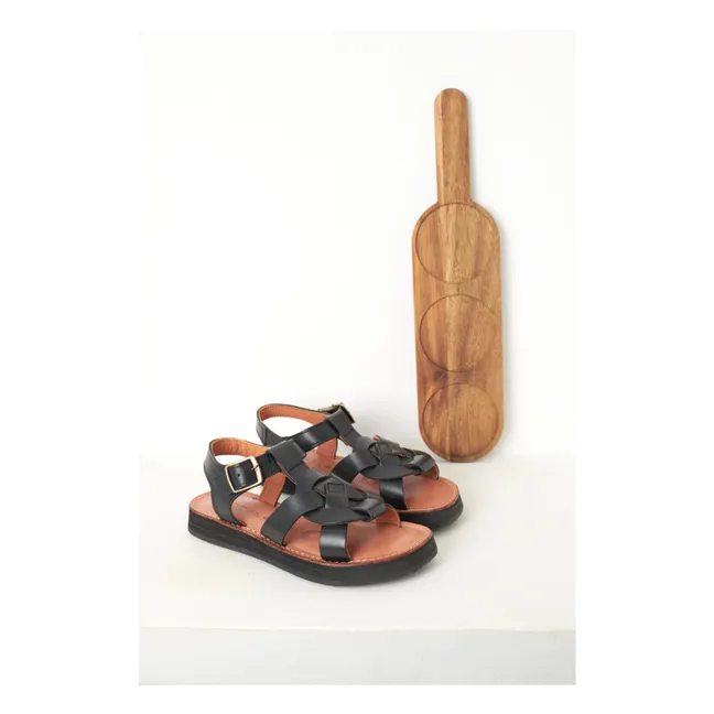 Sandalias de Tulum | Negro