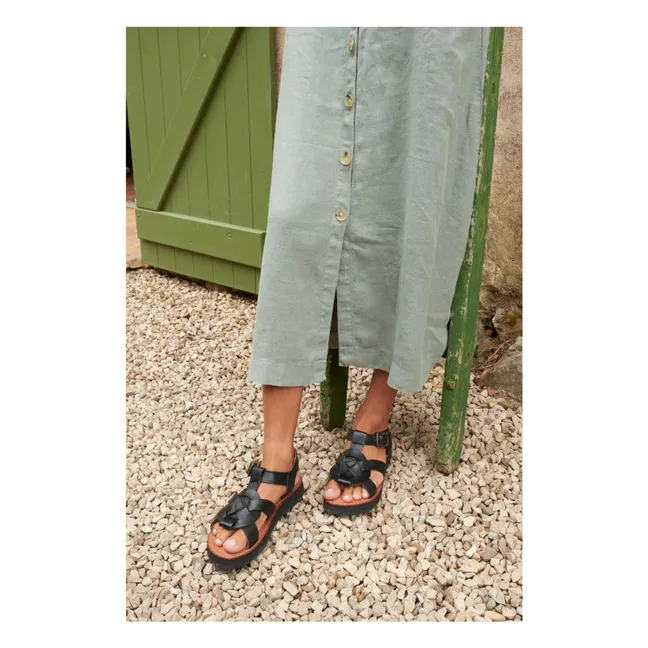 Sandalias de Tulum | Negro