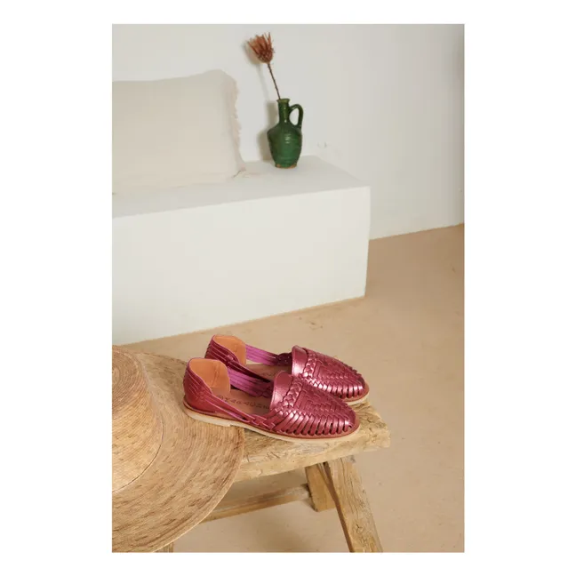 Sandalias Alegre Metallic | Rosa