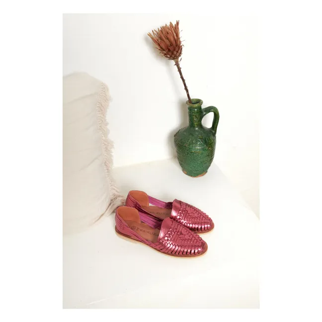 Sandalias Alegre Metallic | Rosa
