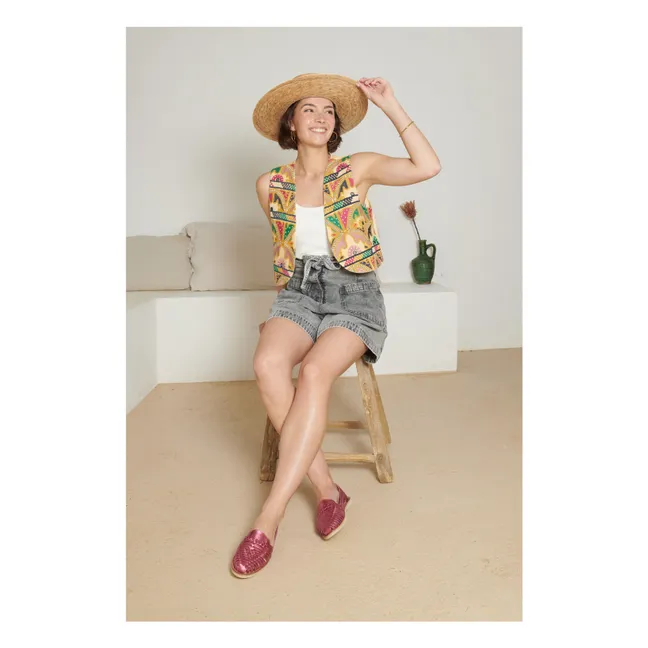 Sandalias Alegre Metallic | Rosa