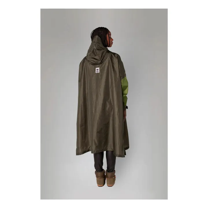 Cape Imperméable Herringbone - Collection Femme | Marron- Image produit n°3