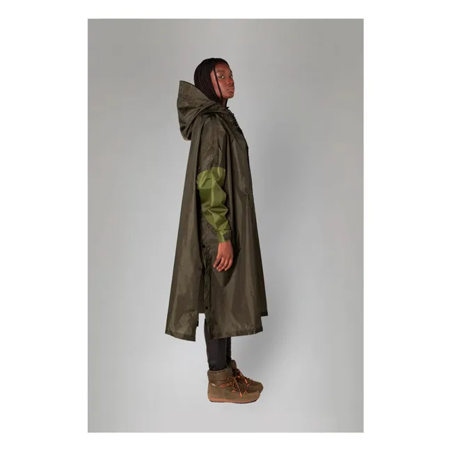 Cape Imperméable Herringbone - Collection Femme | Marron