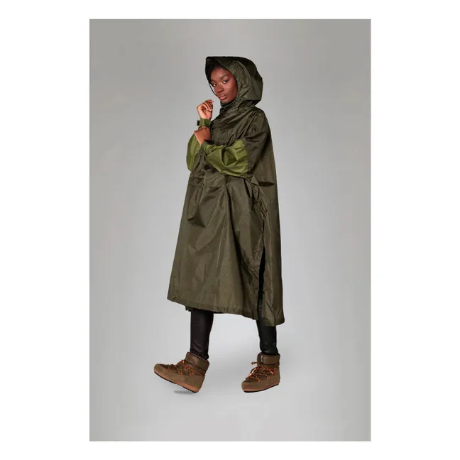 Cape Imperméable Herringbone - Collection Femme | Marron