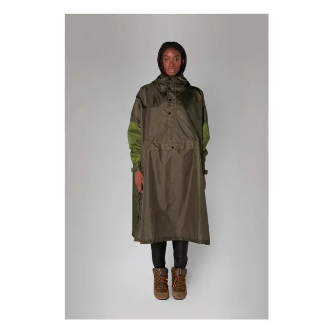 Cape Imperméable Herringbone - Collection Femme | Marron