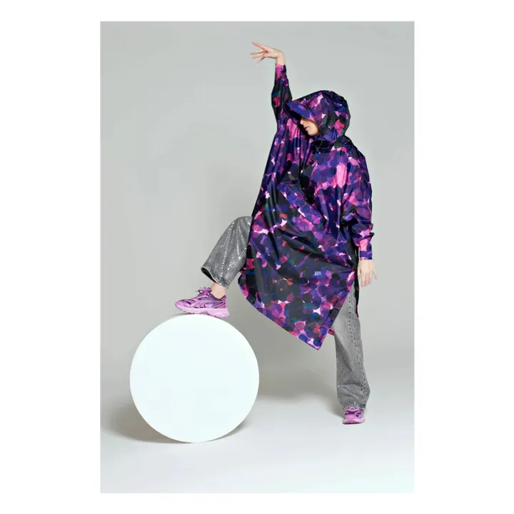 Cape Imperméable City Lights - Collection Femme | Violet- Image produit n°3
