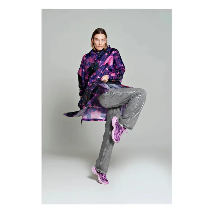 Cape Imperméable City Lights - Collection Femme | Violet- Image produit n°1