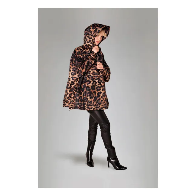 Mackintosh leopardo scuro | Marrone