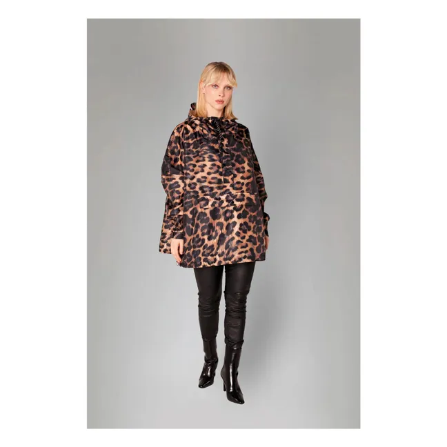 Mackintosh leopardo scuro | Marrone