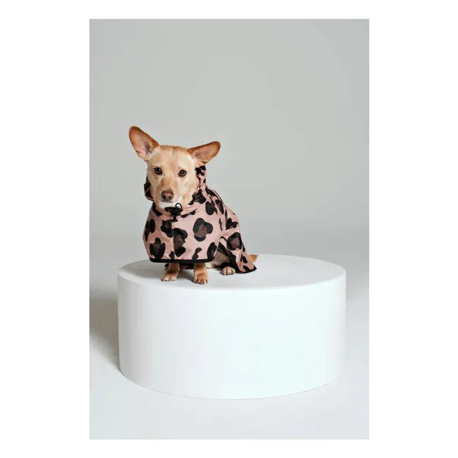 Wasserdichter Hundeumhang Pink Panther  | Rosa