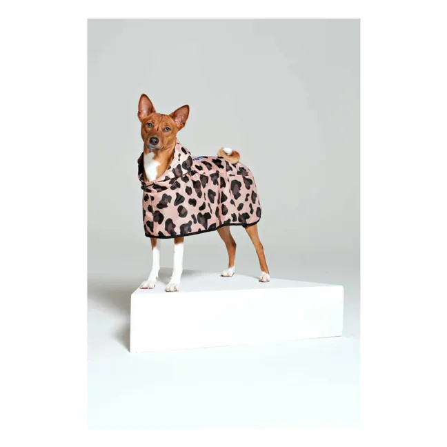 Wasserdichter Hundeumhang Pink Panther  | Rosa