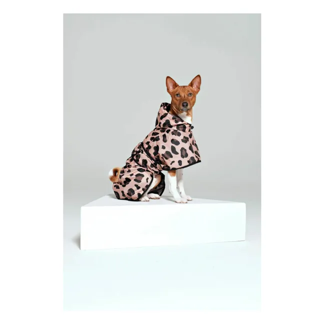 Wasserdichter Hundeumhang Pink Panther  | Rosa