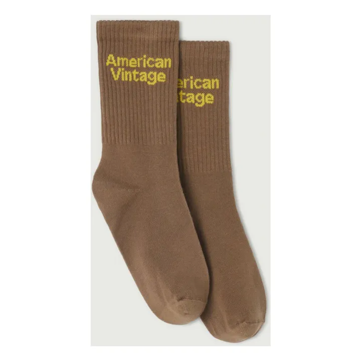 Chaussettes Clypsun | Brun- Image produit n°0
