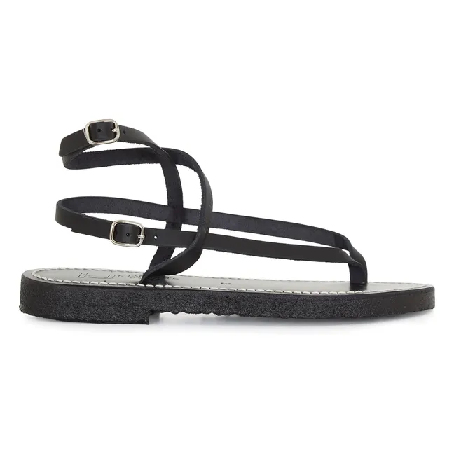 Abako Pulit Sandalen | Silber