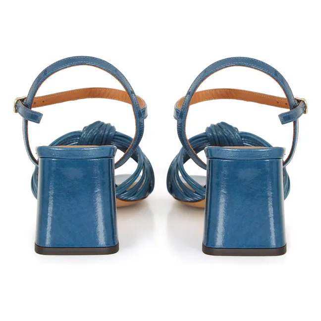 Sandalias n°640 Charol | Vaquero