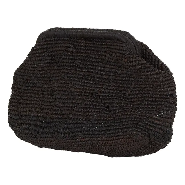 Bolsa Tifao Raphia | Negro