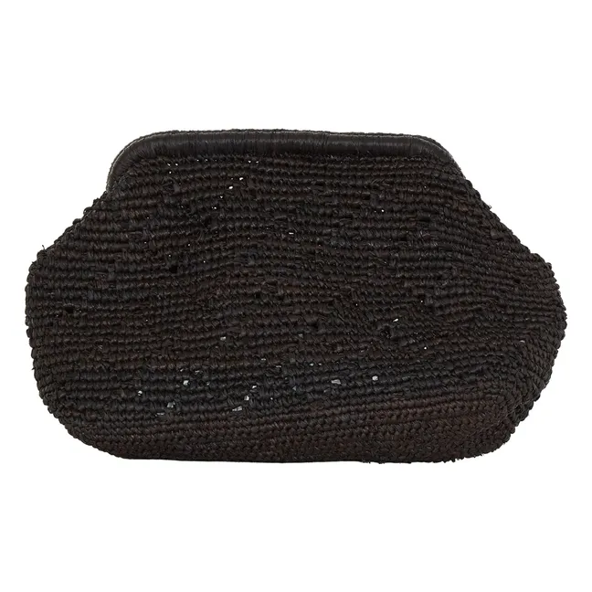 Bolsa Tifao Raphia | Negro
