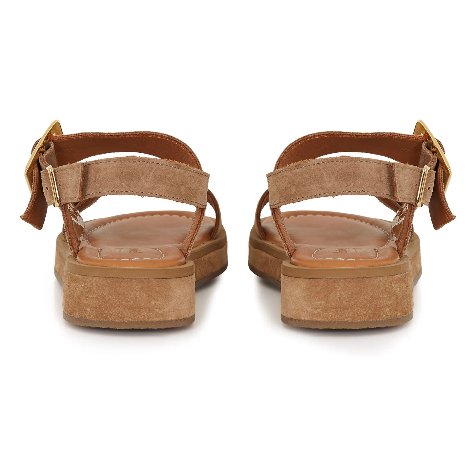 Sandales Ottawa Daim | Naturel- Image produit n°3