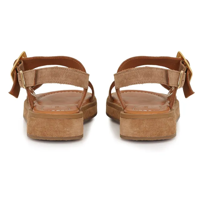 Sandalias de ante Ottawa | Natural