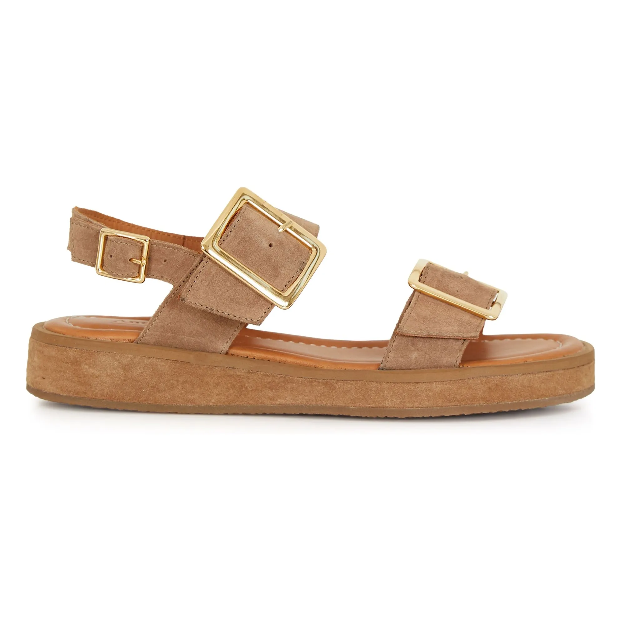 Sandales Ottawa Daim | Naturel- Image produit n°0