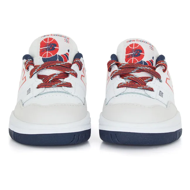 Zapatillas con cordones elásticos 550 | Rojo