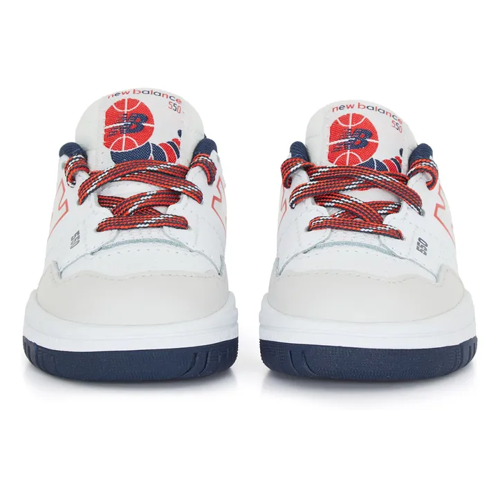 Baskets Lacets Elastiqués 550 | Rouge- Image produit n°2