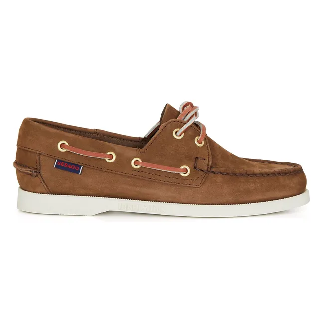Chaussures Bateau Portland Nubuck | Marron
