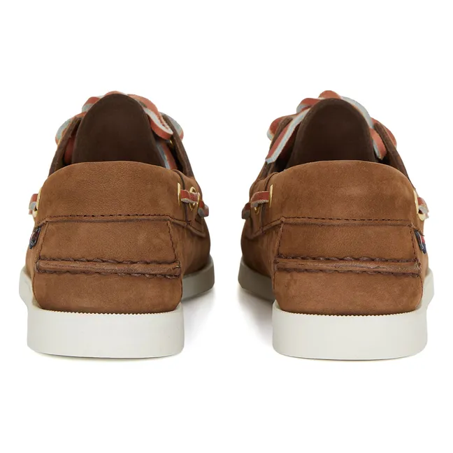 Chaussures Bateau Portland Nubuck | Marron