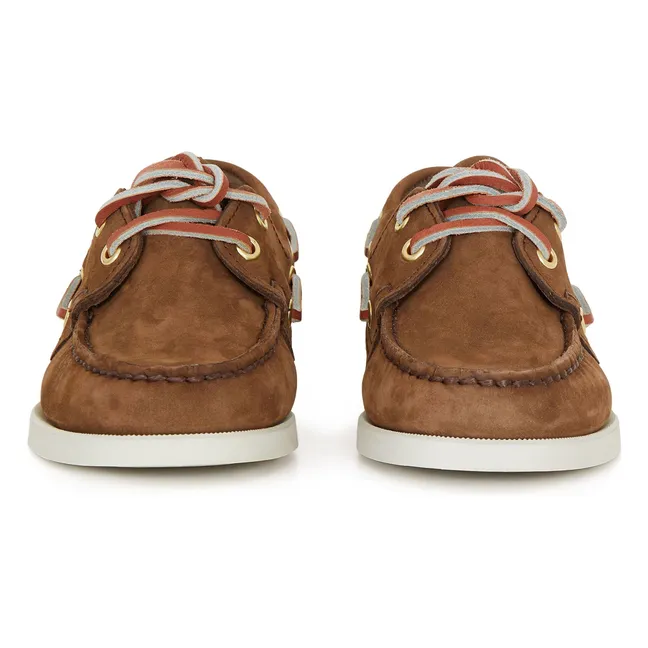 Chaussures Bateau Portland Nubuck | Marron