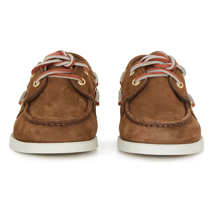 Chaussures Bateau Portland Nubuck | Marron- Image produit n°2