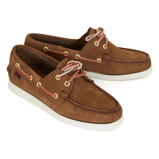Chaussures Bateau Portland Nubuck | Marron