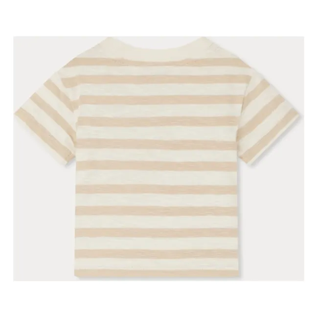 Camiseta Gaye de algodón ecológico | Crema