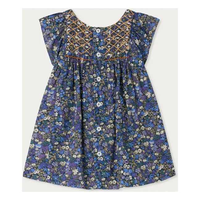 Cadelili Liberty Organic Cotton Dress | Midnight blue
