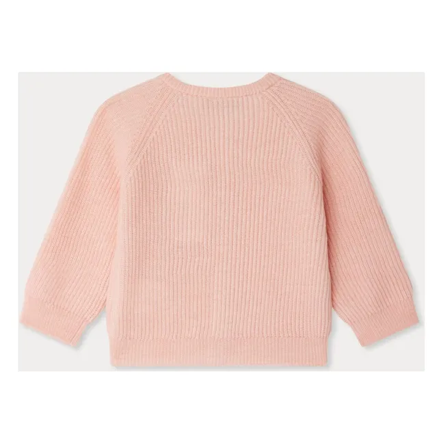 Giusto Wool Cardigan | Peach