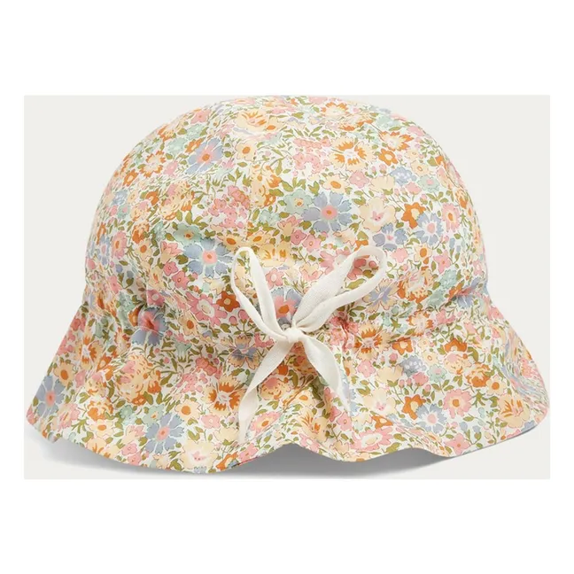 Grigri Liberty Organic Cotton Hat | Ecru