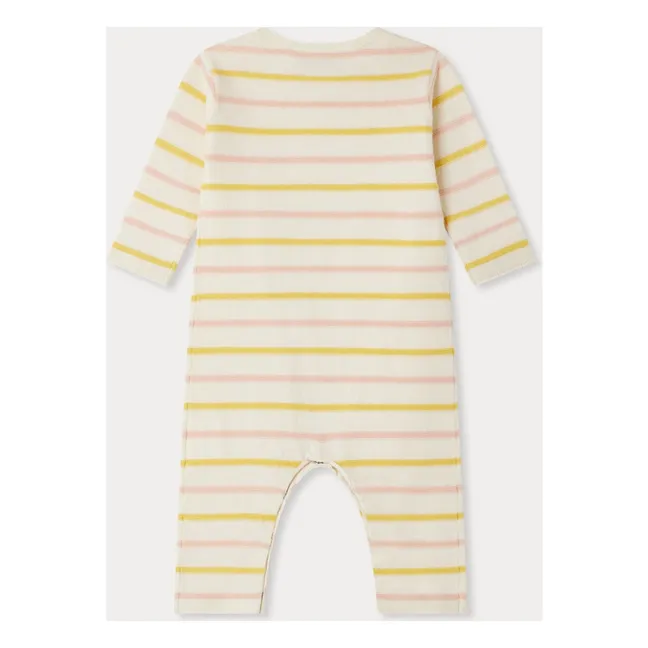 Jumpsuit Carl Bio-Baumwolle | Cremefarben
