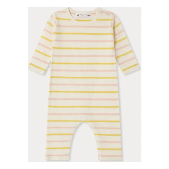 Jumpsuit Carl Bio-Baumwolle | Cremefarben