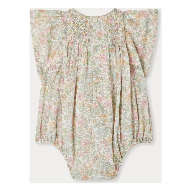 Strampelanzug Edelili Liberty Bio-Baumwolle | Seidenfarben