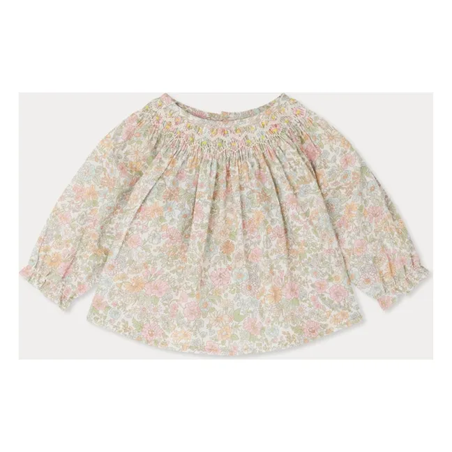 Blouse Griotte Liberty Organic Cotton | Ecru