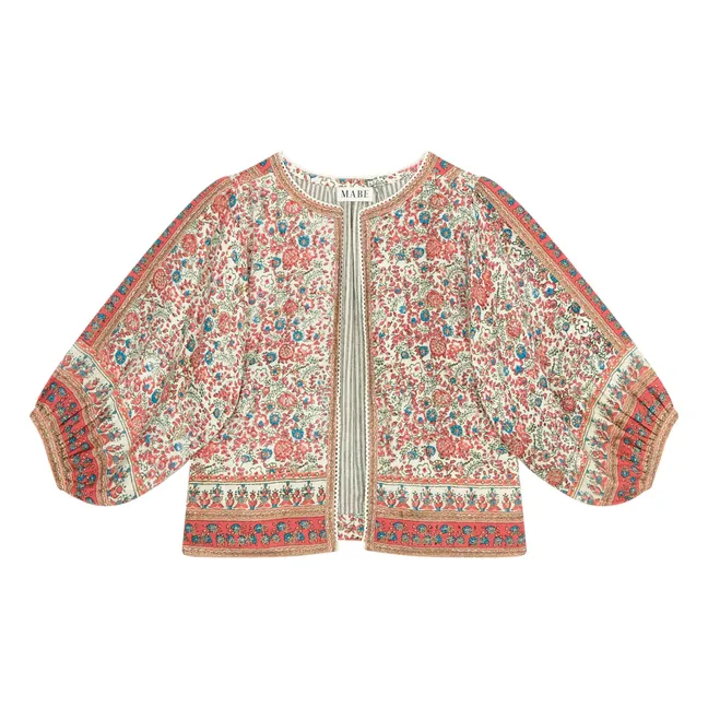 Chaqueta estampada Cass | Coral