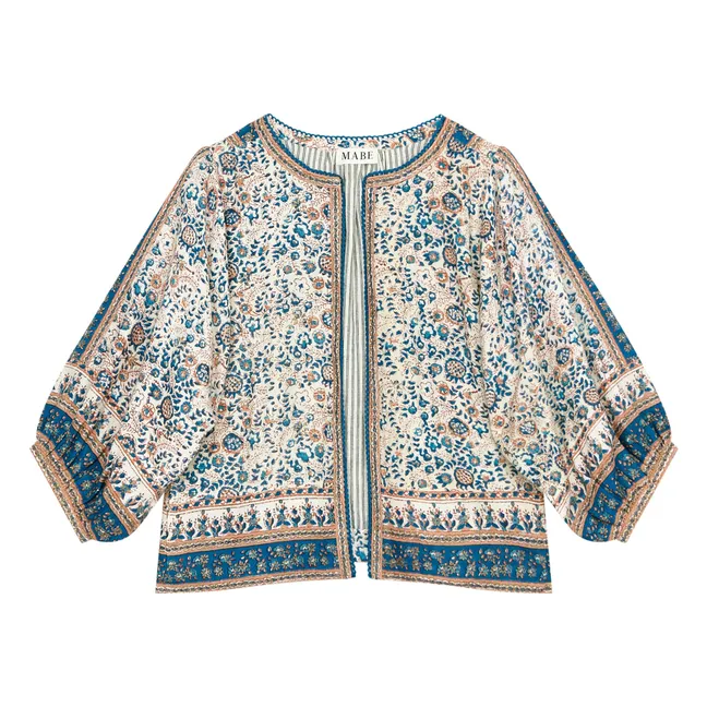 Chaqueta estampada Cass | Azul