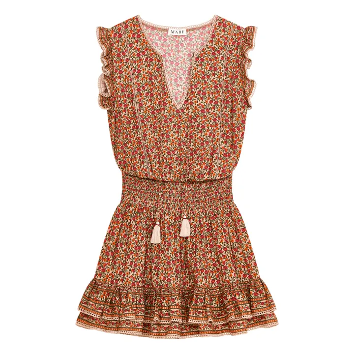 Robe Laney Imprimée | Rouge- Image produit n°0