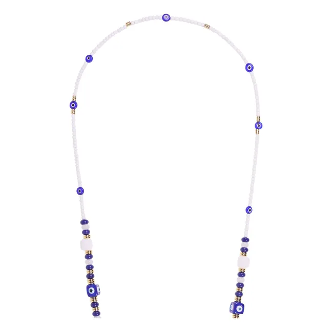 Filipa 120 cm long chain | White