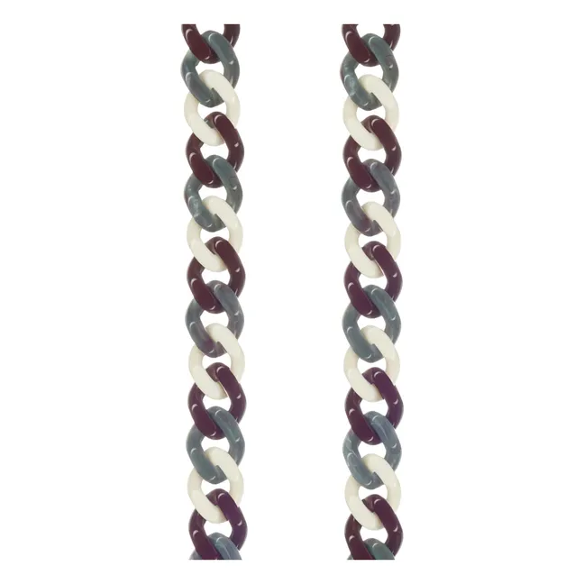 Chaine Longue Gia 120 cm | Bordeaux